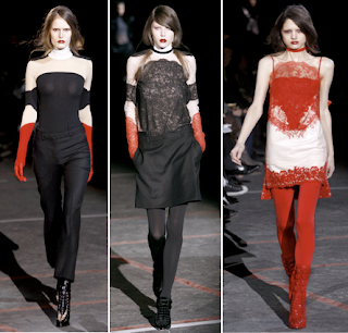 Looks góticos Givenchy 4 2010/2011